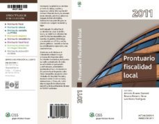 prontuario de fiscalidad local 2011-9788499542973