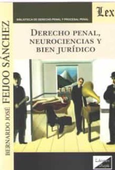 derecho penal, neurociencias y bien juridico (2018) (2ª ed.9-bernardo j. feijoo sanchez-9789563922073