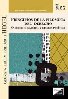 principios de la filosofia del derecho-g. w f. hegel-9789564071473