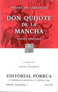 don quijote de la mancha (edicion abreviada)-9789700727073