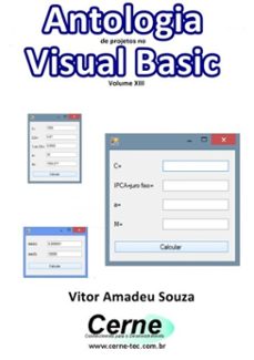 antologia de projetos no visual basic volume xiii (ebook)-vitor amadeu souza-3410003122383