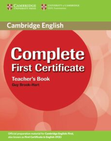 complete first certificate: teacher s book  (solo para portugal)-9780521698283