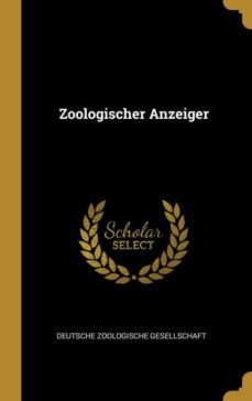 zoologischer anzeiger-9780526803583