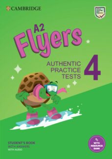 a2 flyers 4 student`s book with answers with audio with resource bank-9781009036283