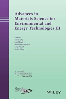 advances in materials science for environmental and energy technologies iii-9781118996683