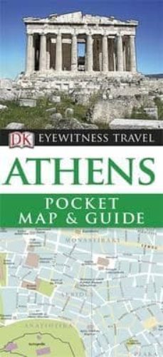 athens eyewitness pocket map and guide  2012-9781405369183