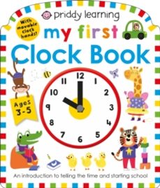 priddy learning: my first clock book-priddy books-9781838990183