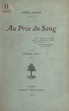 au prix du sang (ebook)-pierre lhande-9782307401483
