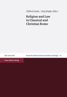 religion and law in classical and christian rome (ebook)-9783515101783