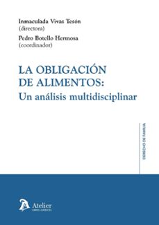 obligacion de alimentos: un analisis multidisciplinar-9788410174283