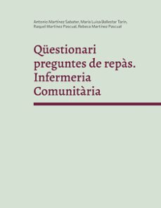 questionari preguntes de repas.-antonio martinez sabater-9788411747783
