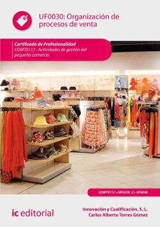 organizacion de procesos de venta. comt0112 (ebook)-miguel angel sanchez maza-9788411847483