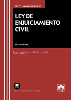 ley de enjuiciamiento civil-9788413592183