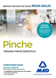 pinches del servicio riojano de salud: temario parte especifica-9788414202883
