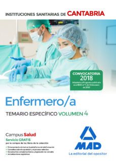 enfermero/a de las instituciones sanitarias de cantabria: temario especifico (vol. 4)-9788414214183