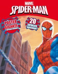 spiderman: poster gigante y superactividades: con tatuajes-9788415343783
