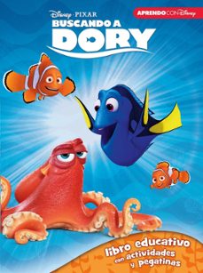 buscando a dory (libro educativo disney con actividades y pegatin as)-9788416548583