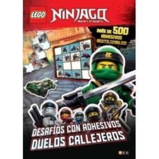 lego ninjago. desafios con adhesivos. duelos callejeros-9788417316983
