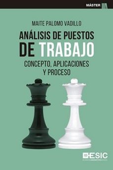 analisis de puestos de trabajo-maite palomo vadillo-9788418415883