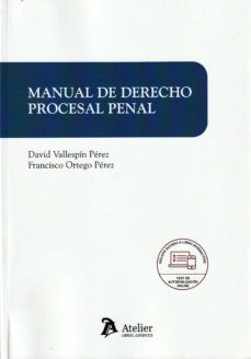 manual de derecho procesal penal (libro + libro interactivo)-david vallespin perez-9788418780783