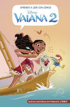 aprendo a leer con comics disney - vaiana 2-9788419487483