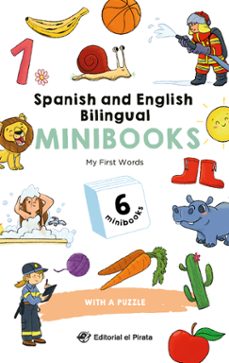 spanish and english bilingual minibooks - my first words-editorial el pirata-9788419898883