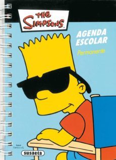 agenda escolar permanente de los simpson 2-9788430599783