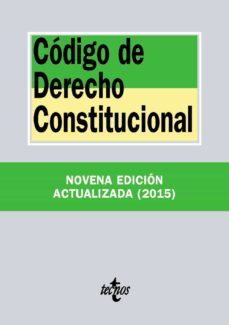 codigo de derecho constitucional (9ª ed.)-9788430966783