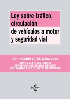 ley sobre trafico, circulacion de vehiculos a motor y seguridad vial-9788430985883