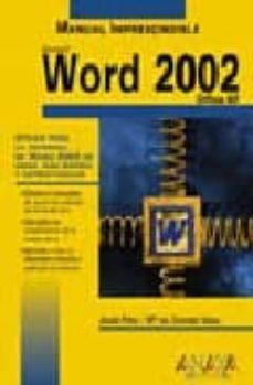 word 2002 (manuales imprescindibles)-9788441512283