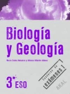 biologia y geologia: 3º eso cuaderno de examenes 1-9788446029083