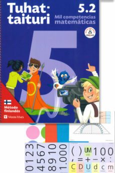 tuhattaituri 5.2. matematicas. libro y fichas (metodo finlandes)-9788468270883
