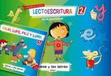 lectoescritura 2 pauta montessori dana y las letras. 4 años-9788468306483