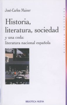 historia, literatura, sociedad y una coda española-9788470307683