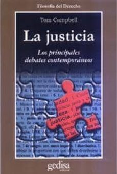 la justicia: los principales debates contemporaneos-9788474329483