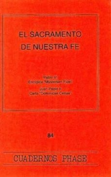 sacramento de nuestra fe, el-9788474674583
