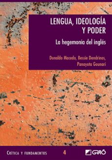 lengua, ideologia y poder: la hegemonia del ingles-9788478273683