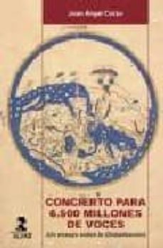 concierto para 6000 millones de voces-juan angel corzo-9788478982783