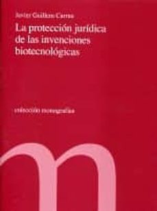 proteccion juridica de las invenciones biotecnologicas-9788479434083