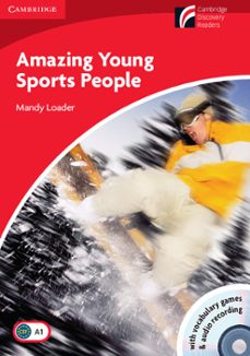 amazing young sports people (1 beginner/elementary) (book with cd -rom and audio cd pack)-9788483235683