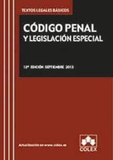 codigo penal y legislacion especial (12ª ed.)-9788483423783