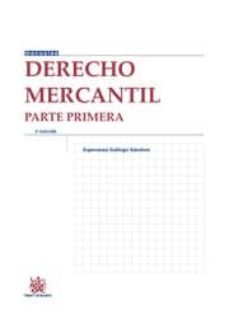derecho mercantil parte primera-9788490865583