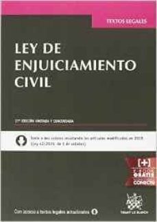 ley de enjuiciamiento civil 28ª ed. 2016-9788491196983