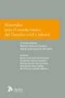 materiales basicos para el estudio del derecho civil y laboral (manual de innovacion docente adaptado a los grados de titulaciones no juridicas)-ramon herrera campos-9788492788583