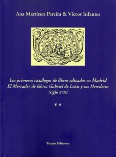 primeros catalogos de libros editados en madrid-9788493771683