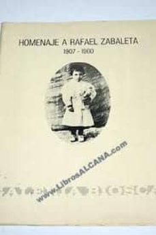 rafael zabaleta: etica y proyeccion en el tiempo-maria guzman perez-9788496047983