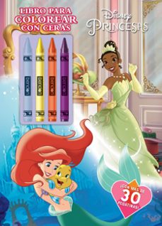 princesas. libro para colorear con ceras-9788499519883