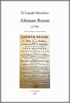 ahiman rezon (1756)-laurence dermott-9788894110883