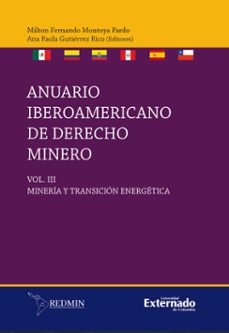 anuario iberoamericano de derecho minero. viii (ebook)-9789585060883
