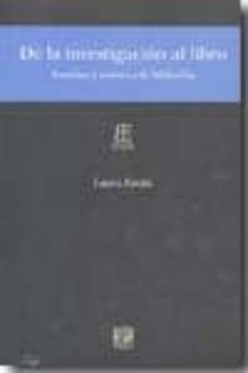 de la investigacion al libro: estudios y cronicas de bibliofilia-lauro zavala-9789703247783